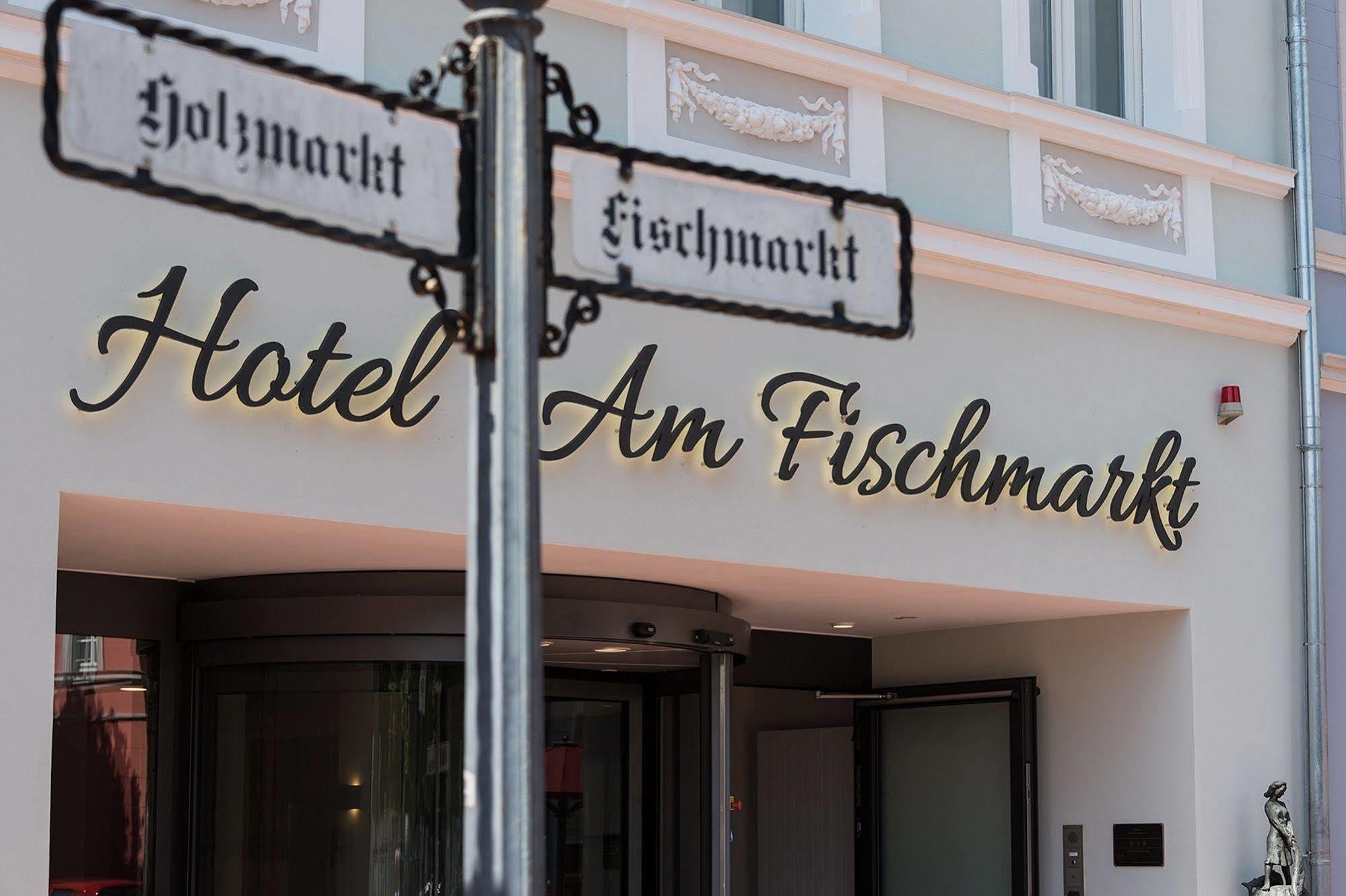 Hotel Am Fischmarkt Rheinberg Exterior photo